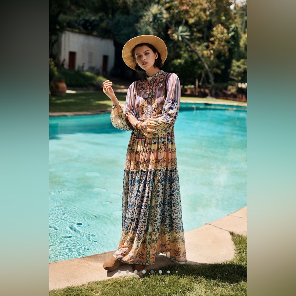 Rare, like new Anastasia Maxi Dress from the Bhanuni by Jyoti collection. - Picture 2 of 12